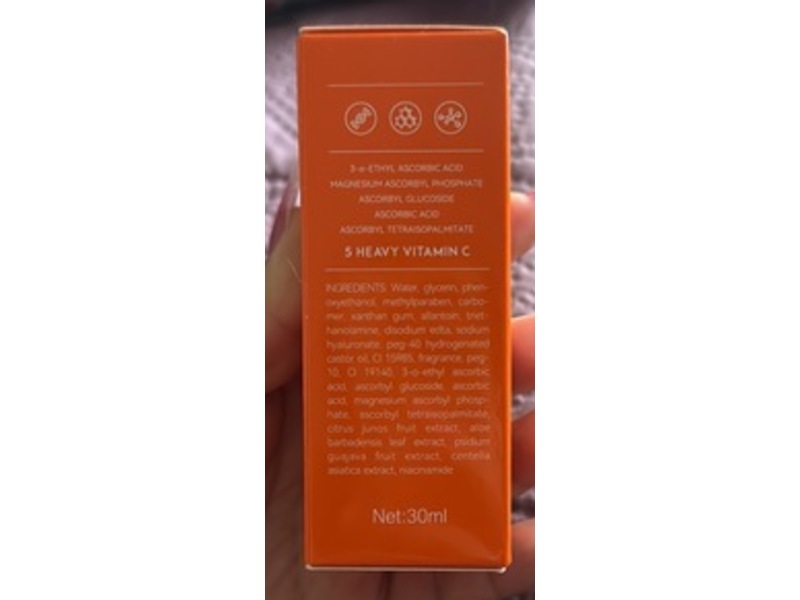 Sadoer Vitamin C Face Serum, 1.1 fl oz/30 mL, Pack Of 2