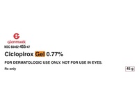 Ciclopirox Gel 0.77%, 45 g, Glenmark (Rx) - Image 2