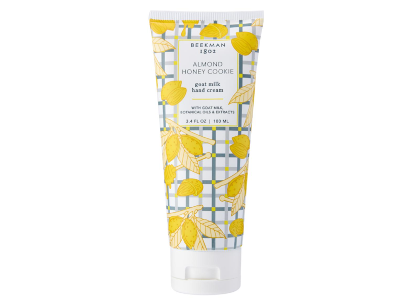 Beekman 1802 Goat Milk Hand Cream, Almond Honey Cookie, 3.4 fl oz/100 mL