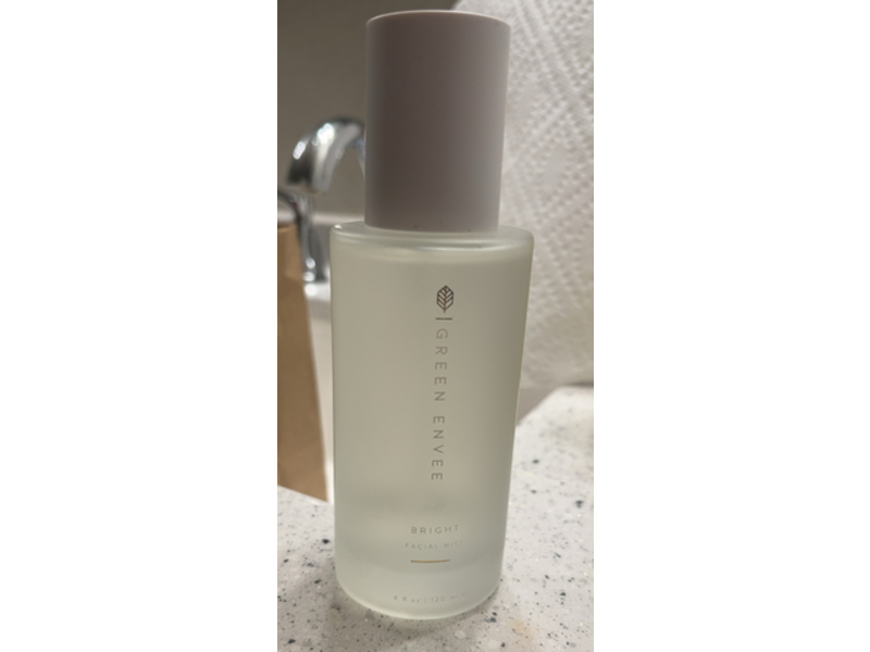 Green Envee Facial Mist, Bright, 4 fl oz/120 mL
