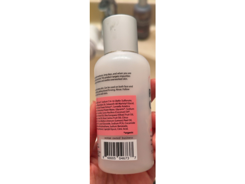 Peaches Skin Care Restore Cleanser, 5.5 fl oz/162 mL