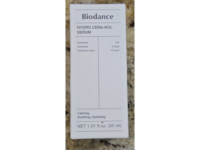 Biodance Hydro Serum, Cera-Nol, 1.101 fl oz/30 mL