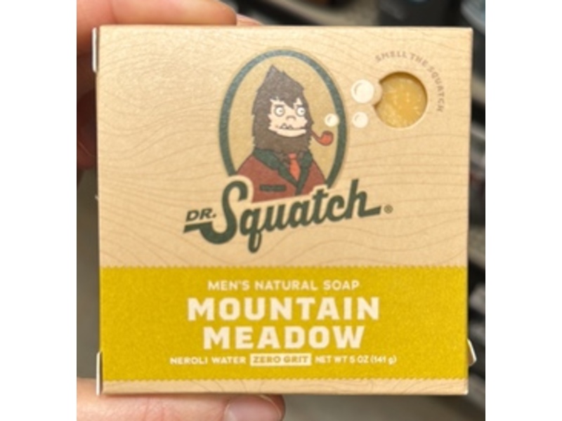 Dr.Squatch Natural Soap, Mountain Meadow, 5 oz/141 g