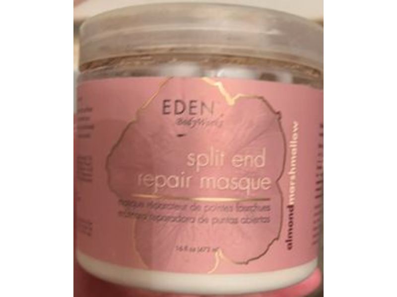 Eden Bodyworks Split End Repair Masque, Almond Marshmellow, 16 fl oz/473 mL
