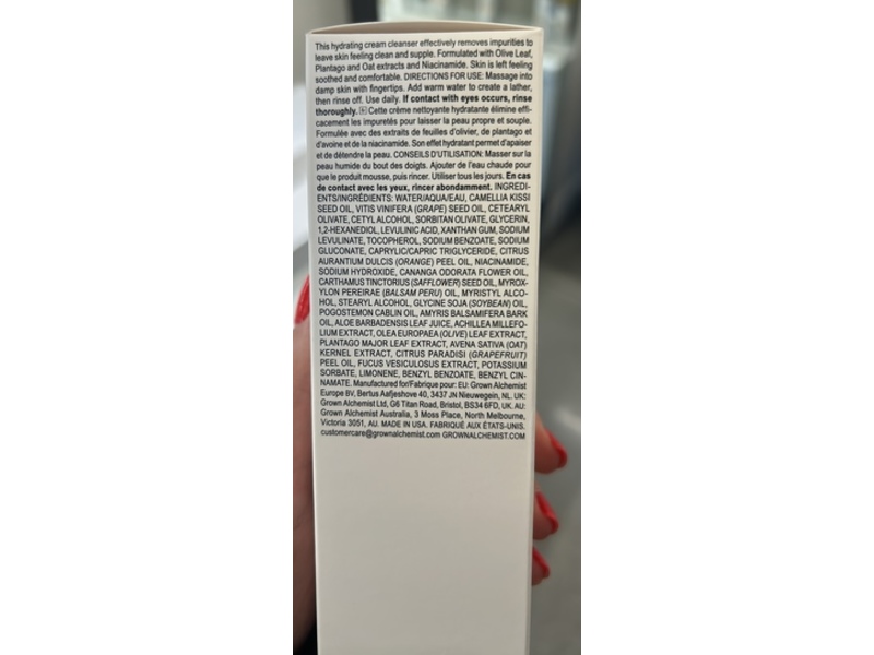 Grown Alchemist Hydra-Restore Cream Cleanser, 100 mL