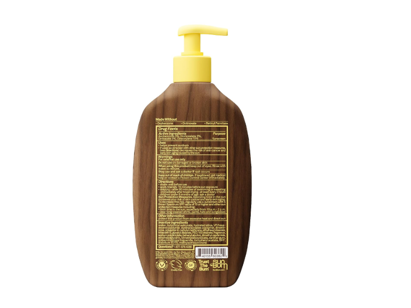 Sun Bum Premium Moisturizing Sunscreen Lotion, SPF 30, 16 fl oz/473 mL