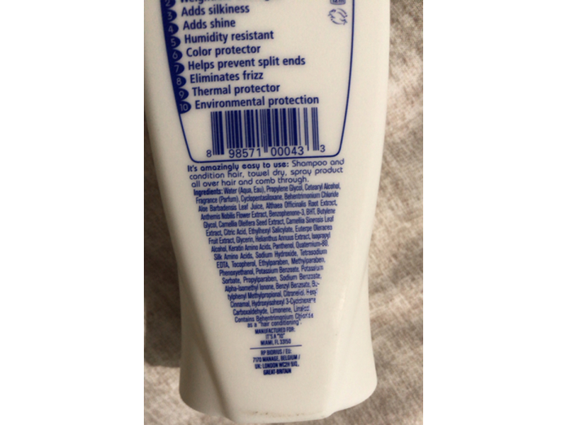 It's a 10 Miracle Leave-In Lite , 4 fl oz/120 mL, Pack Of 2