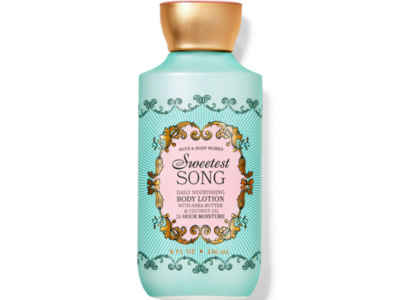 Bath & Body Works Daily Nourishing Body Lotion, Sweetest Song, 8 fl oz/236 mL