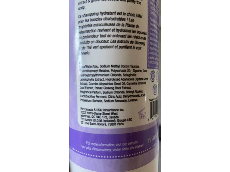 Inhairitance Curl Renew Shampoo, 16 oz/473 mL