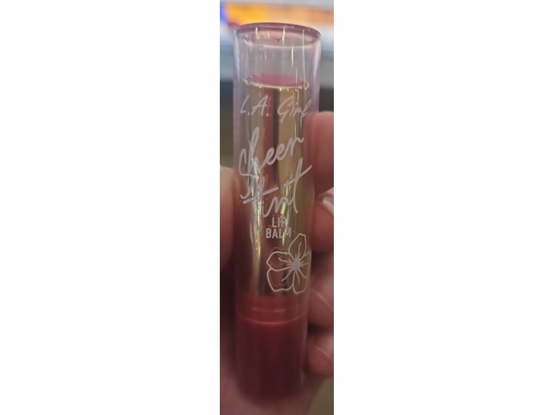 L.A. Girl Sheer Tint Lip Balm, Sheer Rose, 0.07 oz/2 g