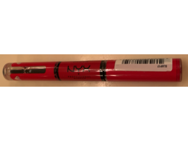 Nyx Professional Makeup Shine Loud High Shine Lip Color, 17 Rebel In Red, 0.22 fl oz