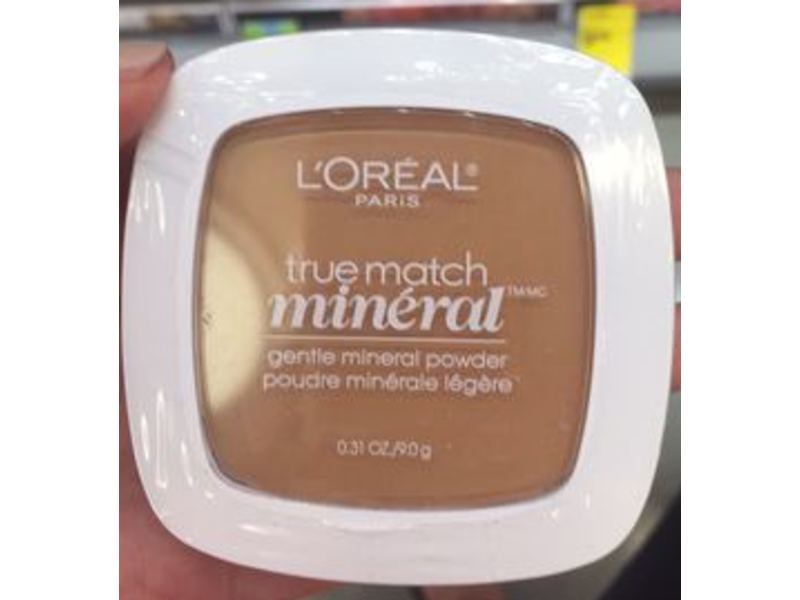 L'Oreal Paris True Match Mineral Pressed Powder, 416 Classic Tan, 0.31 oz/9 g