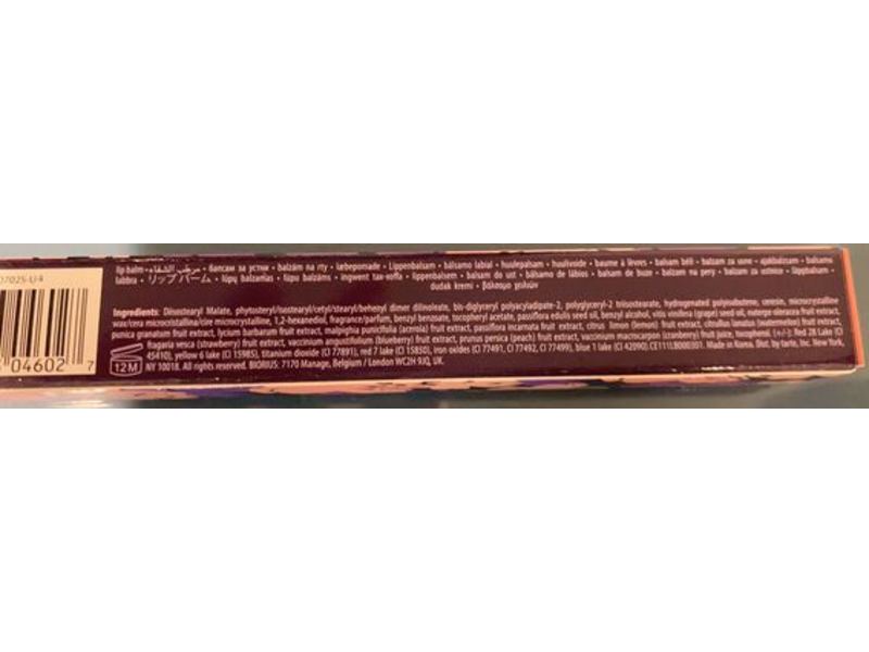 Tarte Maracuja Juicy Lip Balm, Orchid, 0.095 oz/2 g