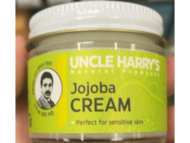Uncle Harry's Jojoba Cream,2 fl oz/60 mL