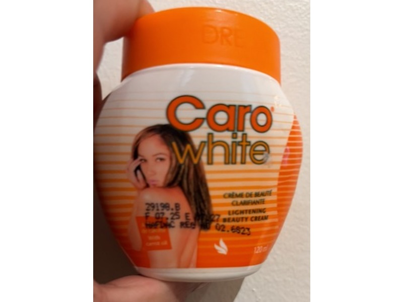 Dream Cosmetics Caro White Lightening Beauty Cream, Carrot Oil, 120 mL