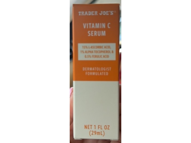 Trader Joe's Serum, Vitamin C, 1 fl oz/29 mL