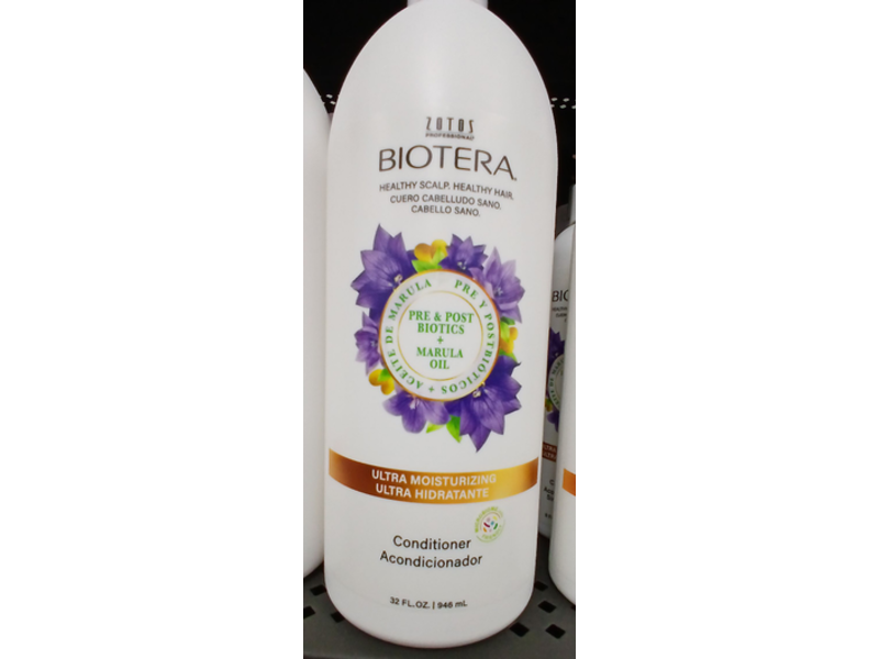 Biotera Ultra Moisturizing Conditioner, Pre & Post Biotics + Marula Oil, 32 fl oz/946 mL
