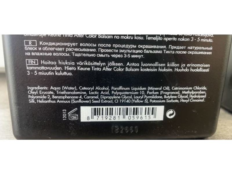 Keune Tinta After Color Balsam, 33.8 fl oz/1000 mL