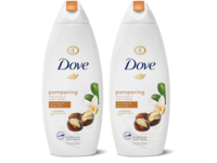 Dove Purely Pampering Body Wash Duo, Shea Butter & Warm Vanilla, 22 fl oz/650 mL - thumbnail 1