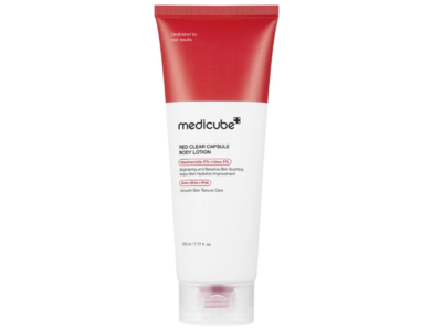 Medicube Red Clear Capsule Body Lotion, Niacinamide + Urea, 7.77 fl oz/230 mL