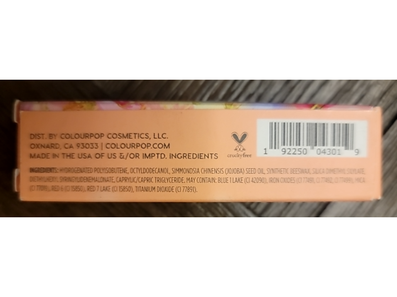 Colourpop So Glassy Lip Gloss, Newport, 0.20 oz/5.7 g