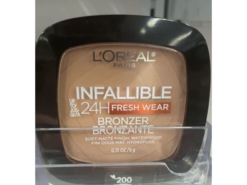 L'Oreal Paris Infallible Fresh Wear Bronzer, 200 Pair Pals, 0.31 oz/9 g