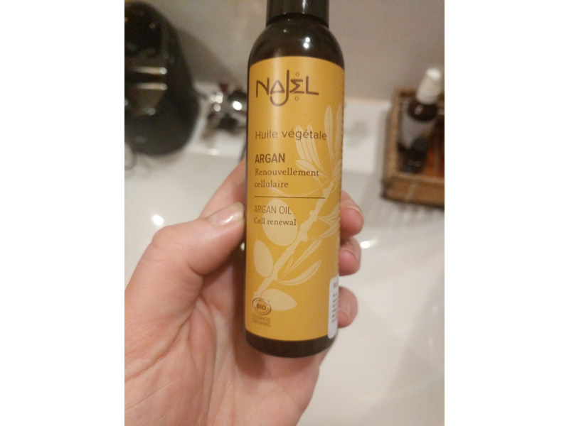 Najel Huile vegetale Argan, Renouvellemet cellulaire, 2.7 fl oz/80 mL