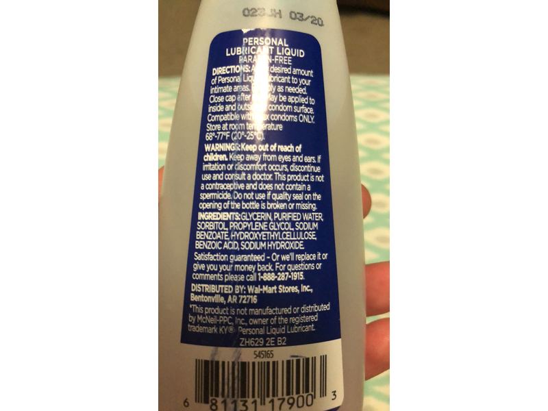 equate personal lubricant Equate Personal Lubricant Jelly, 4 oz, Compare to Liberia