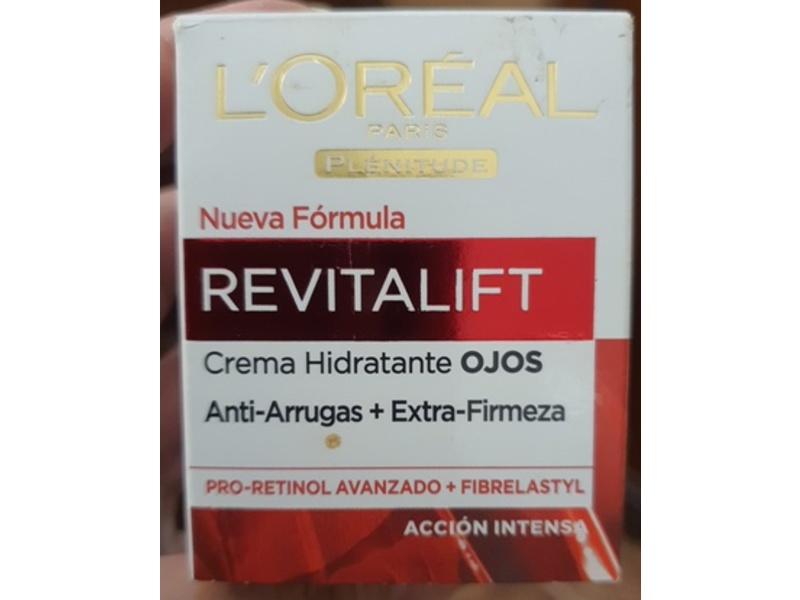 L'Oreal Paris Revitalift Eye Contour Cream, 15 mL