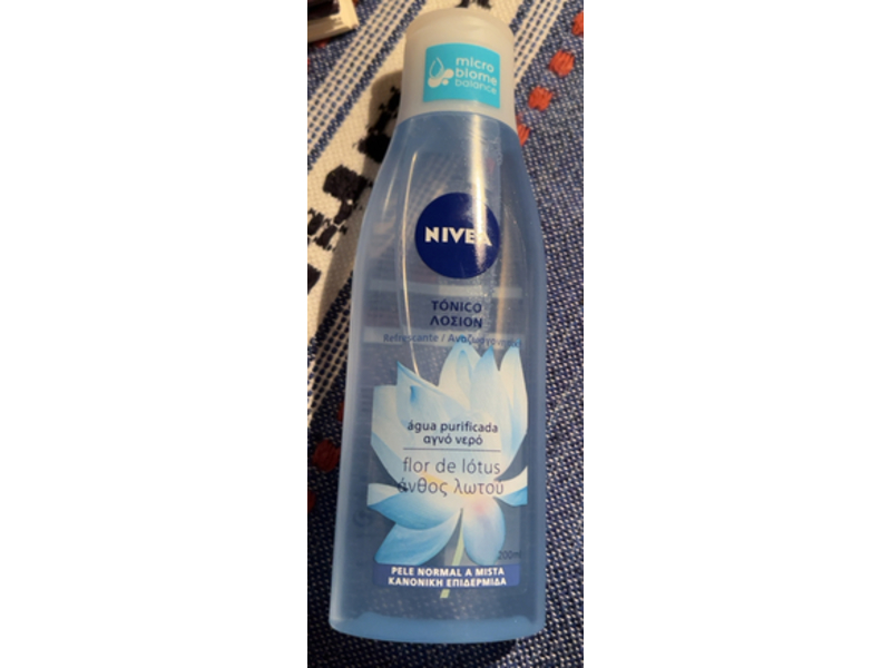 Nivea Refreshing Toning Lotion, Lotus Flower, 200 mL