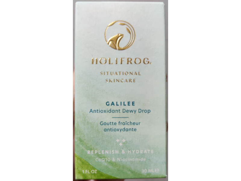 Holifrog Galilee Antioxidant Dewy Drop, Replenish & Hydrate, 1 fl oz/30 mL