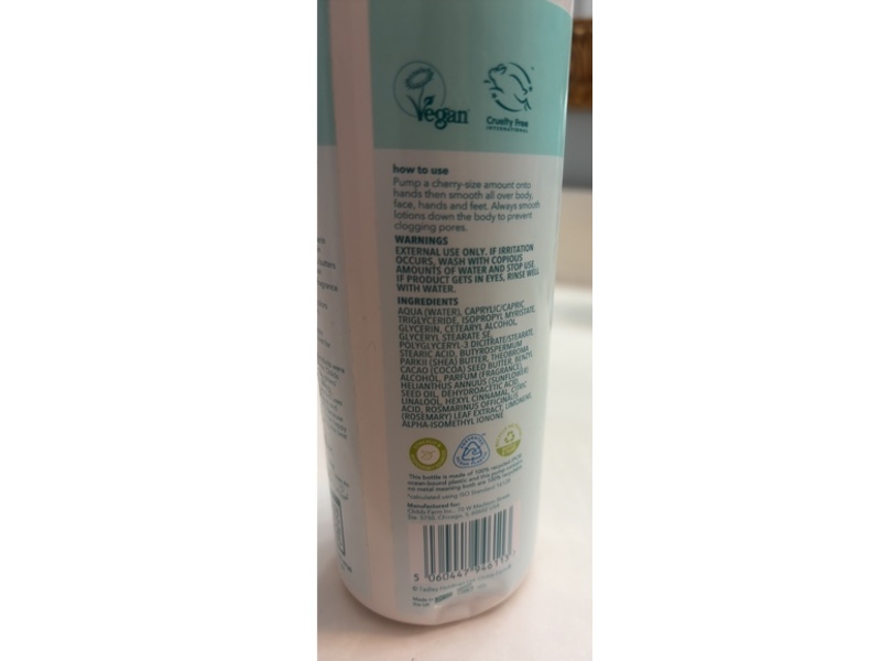 Childs Farm Baby Lotion, Mildly Fragranced, 16.9 fl oz