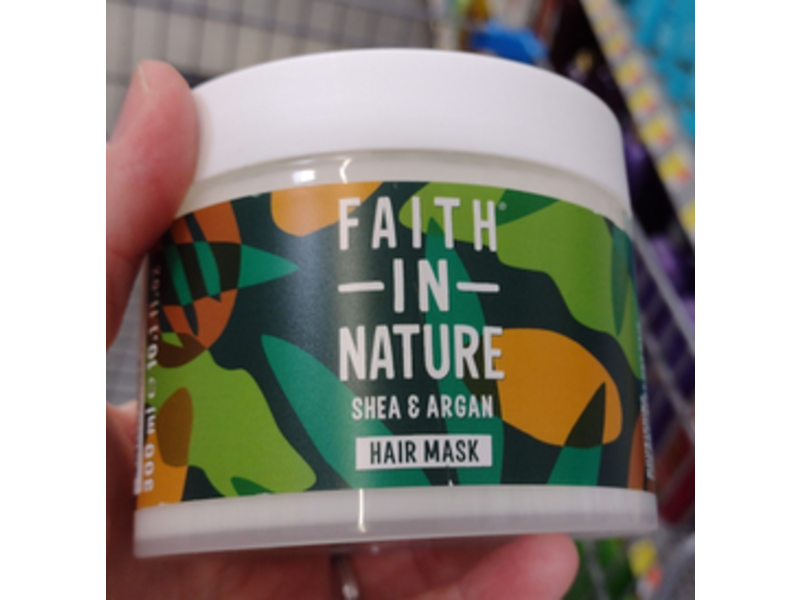 Faith In Nature Hair Mask, Shea & Argan, 300 ml
