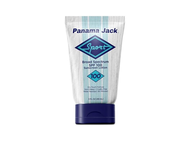 Panama Jack Sport Sunscreen Lotion, SPF 100, 3 fl oz/89 mL