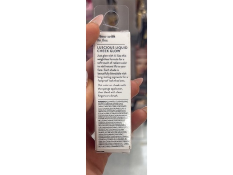 Laura Geller Luscious Liquid Cheek Glow Highlighter, Here We Glow, 0.19 fl oz/5.5 mL