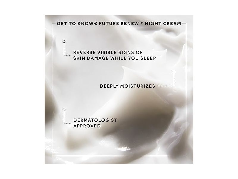 No7 Future Renew Damage Reversal Night Cream, 1.69 fl oz/50 mL