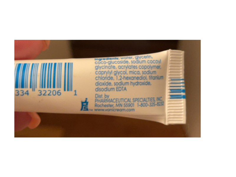 Vanicream Gentle Facial Cleanser, 6.2 mL