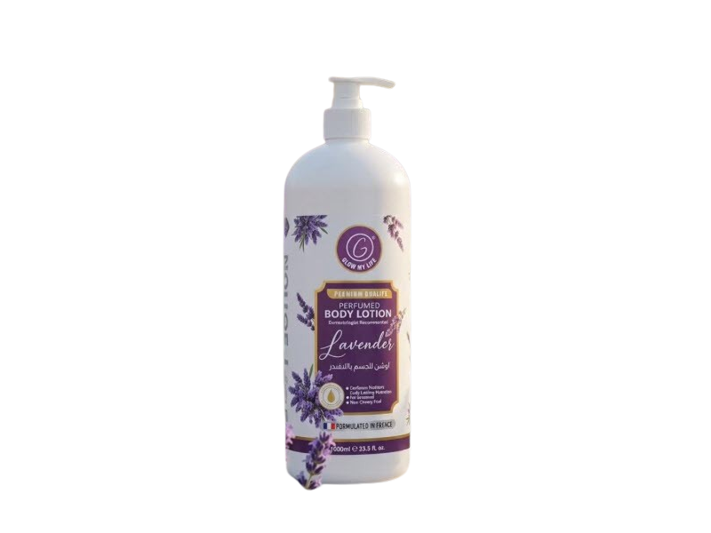 Glow My Life Perfumed Body Lotion, Lavender, 33.8 fl oz/1000 mL
