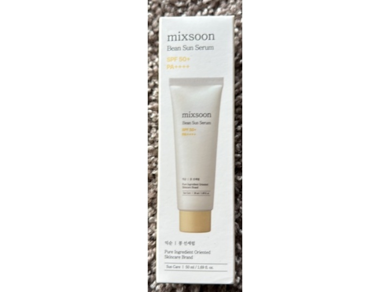 Mixsoon Bean Sun Serum, SPF 50+ PA++++, 1.69 fl oz/50 mL