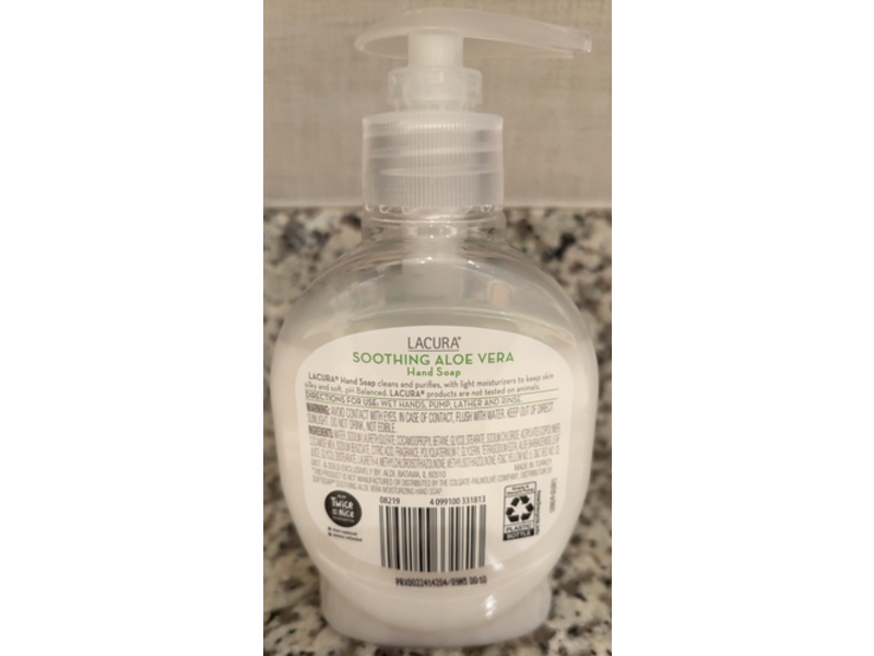 Lacura Soothing Aloe Vera Hand Soap, 7.5 fl oz/221mL