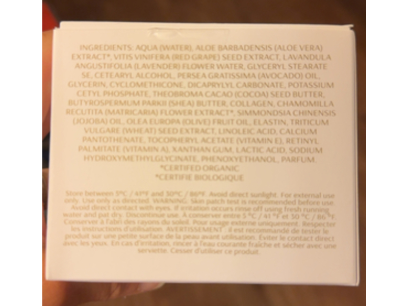 Origani Erda Soothing & Reviving Night Cream, 1.69 fl oz/50 mL