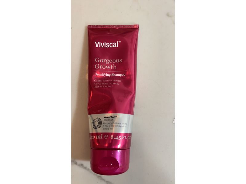 Viviscal Gorgeous Growth Densifying Shampoo, Ana:Tel Complex, 8.45 fl oz/250 mL