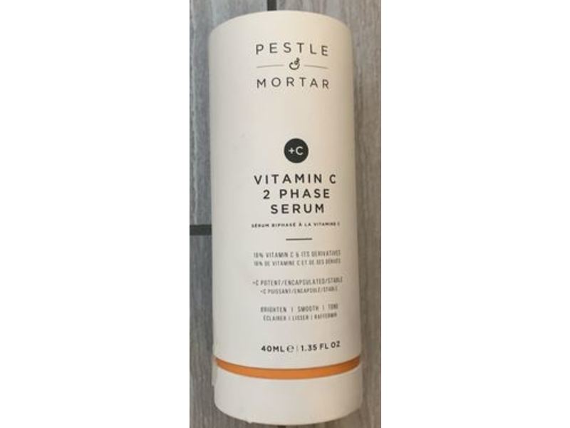 Pestle & Mortar Brightening & Clarifying Face Serum, 1.35 fl oz/40 mL