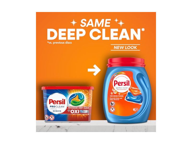 Persil Advanced Clean Detergent Ultra Pacs, 25.9 oz/736 g, 32 Count