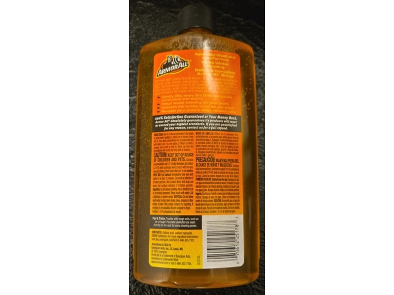 Armor All Ultra Shine Car Wash and Wax, 16 fl oz/473 mL