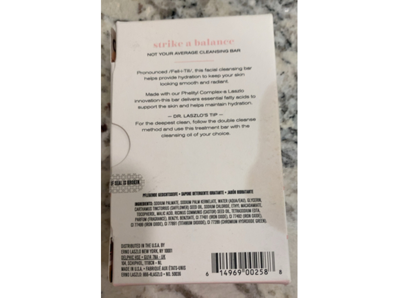 Erno Laszlo Phelityl Cleansing Bar, 3.4 oz/100 g