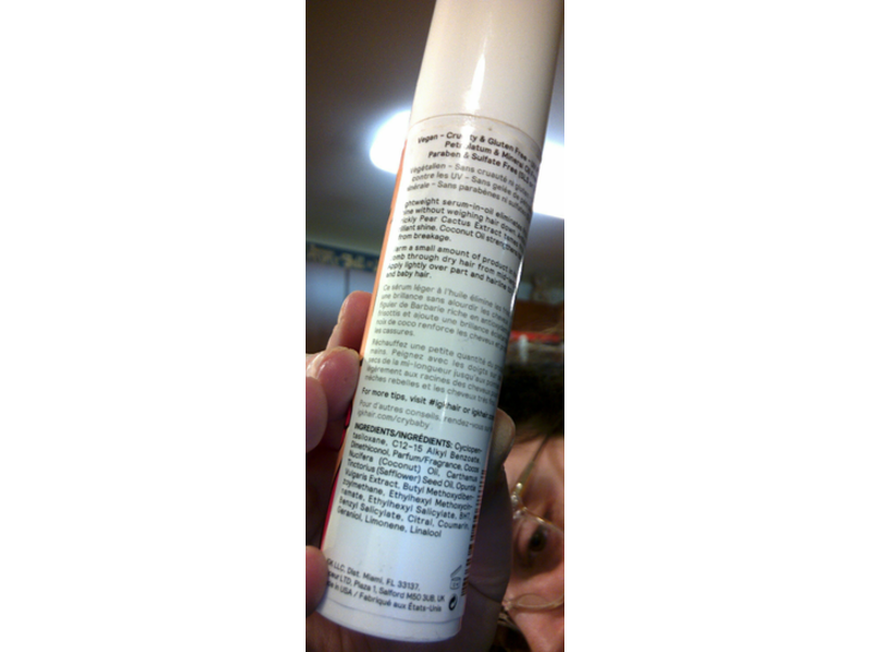 IGK Cry Baby Anti-Frizz Smoothing Serum, 1.5 fl oz/44 mL