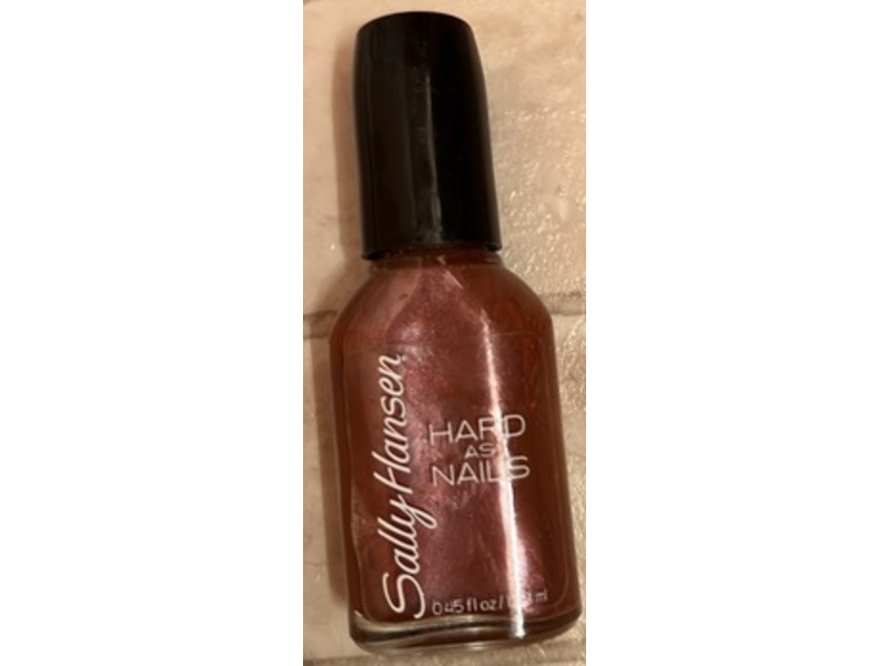 Sally Hansen Hard As Nails Nail Polish, 550 Brownstone, 0.45 fl oz/13.3 mL