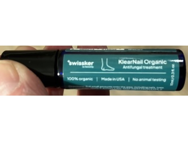 Swissklip Swissker KlearNail Organic AntiFungal Treatment, 0.3 fl oz/10 mL