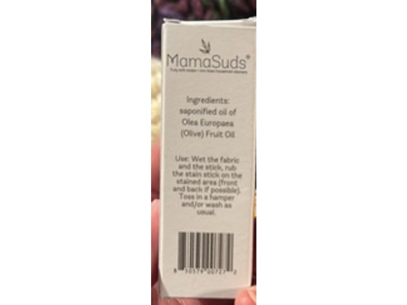 Mama Suds Stain Stick, Unscented, 1 oz/28 g